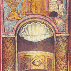 Dura Synagog ciborium